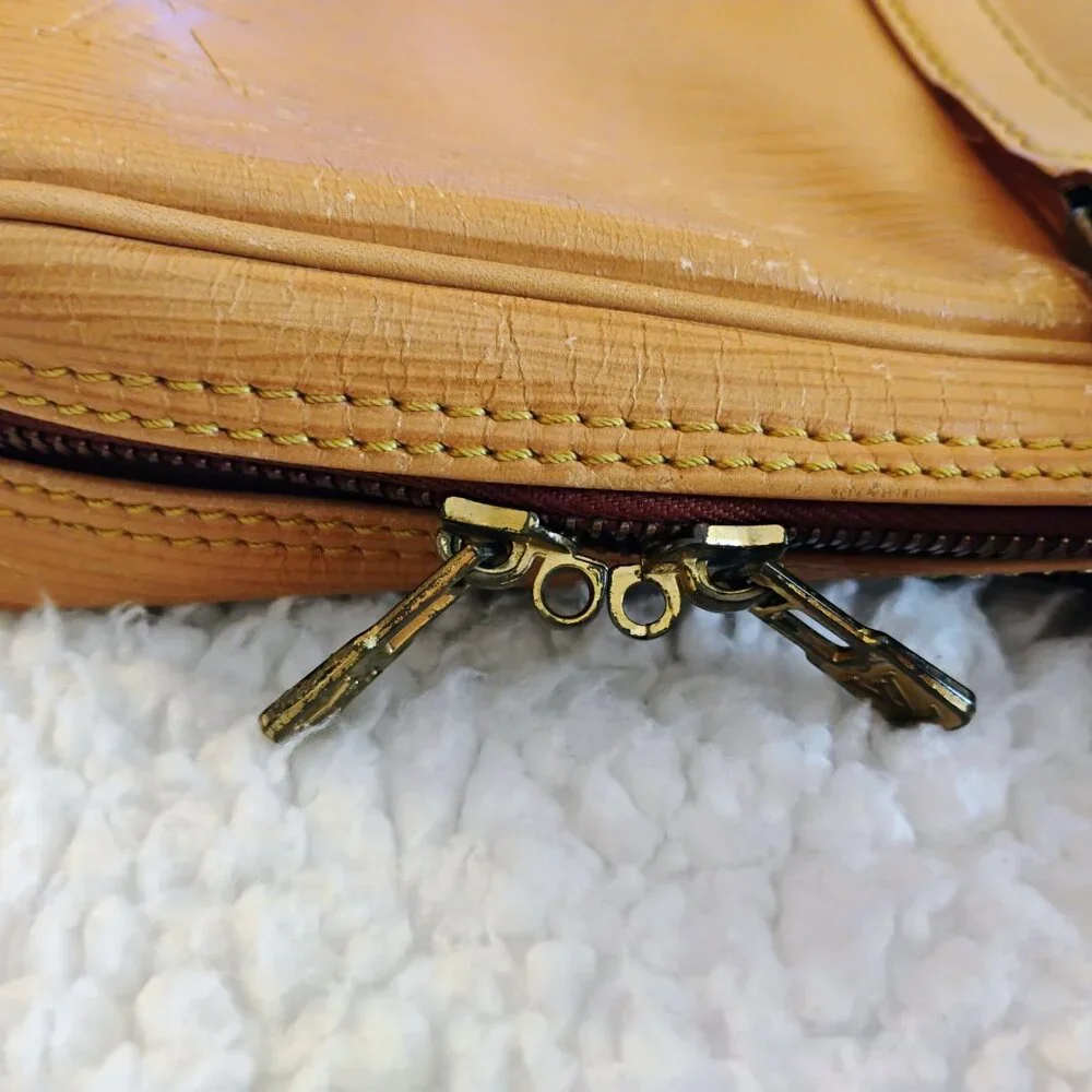 Louis Vuitton Epi Leather Porte Documents Travel Briefcase Men Women
